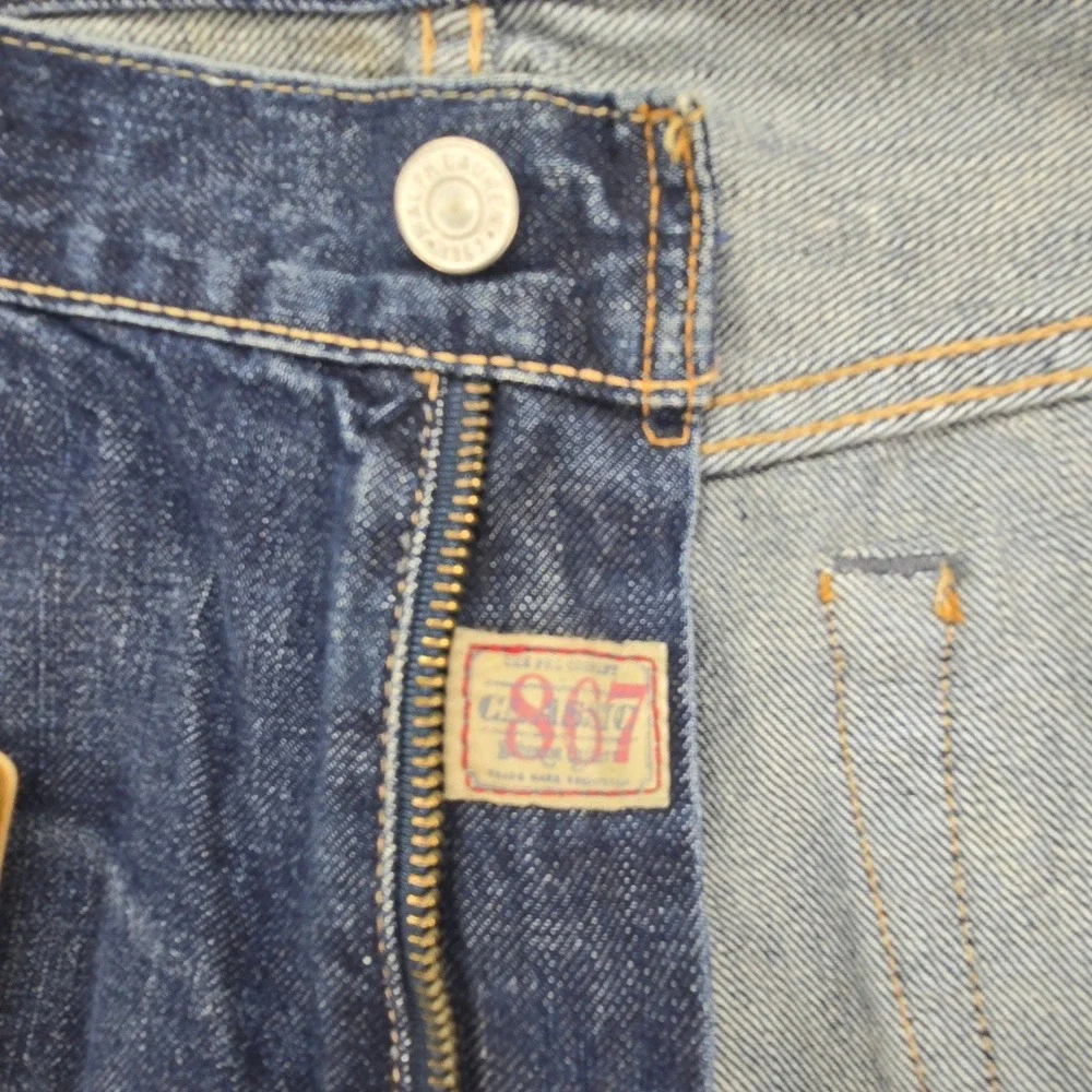 Polo Ralph Lauren 867 Classic Jeans Mens 38x32 Dark Wash Straight Leg Denim NWT